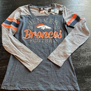 Women’s Denver Broncos NFL NWT Long Sleeve T Shirt S